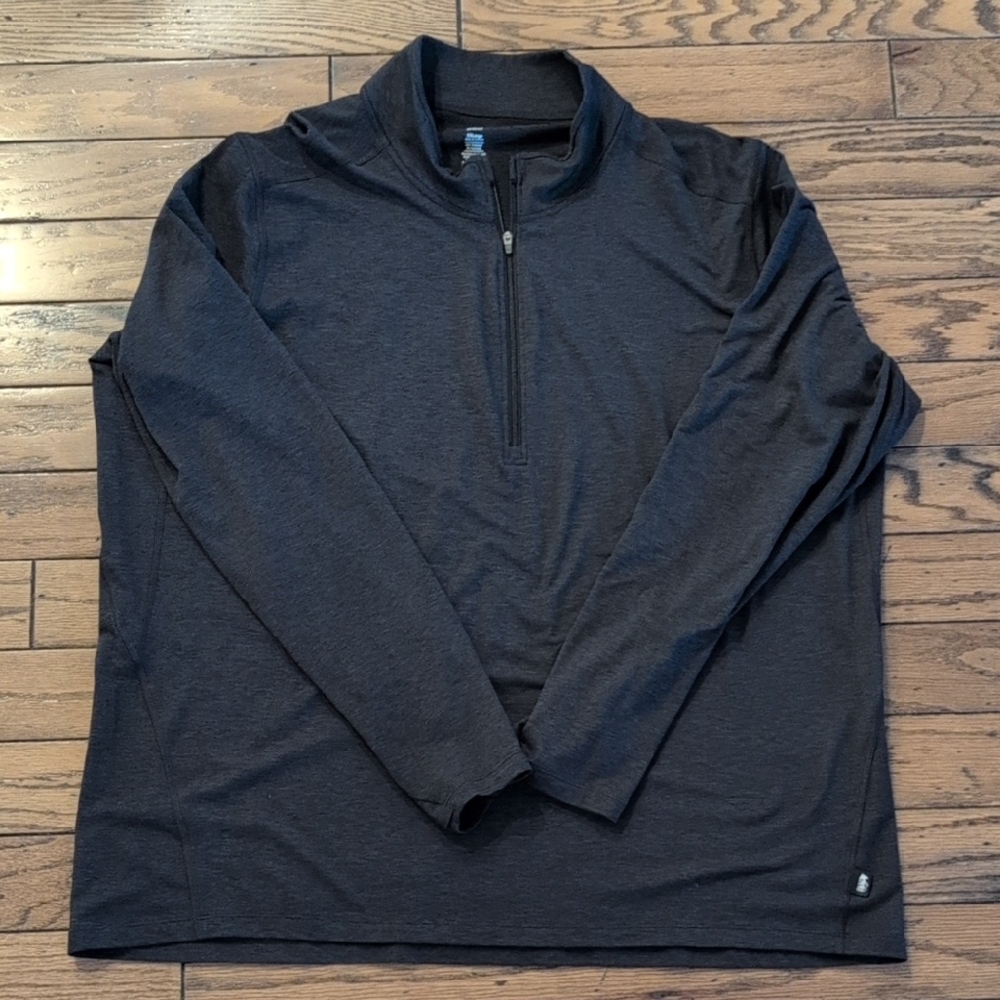 REI Mens Quarter Zip Long Sleeved Shirt